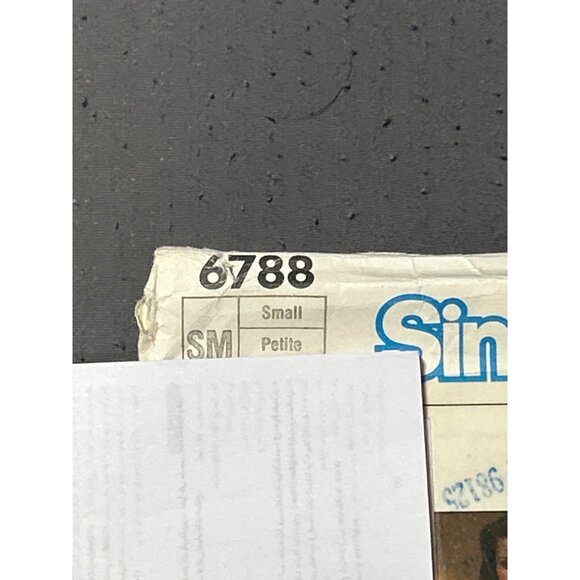 Simplicity 6788 Small / Petite Sewing Pattern Float Dress Cottagecore VTG 1980s - Picture 2 of 3